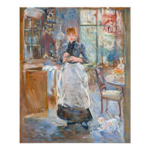 Berthe Morisot - In the Dining Room Photo Print