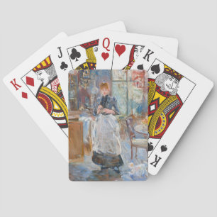 Berthe Morisot - In the Dining Room Playing Cards