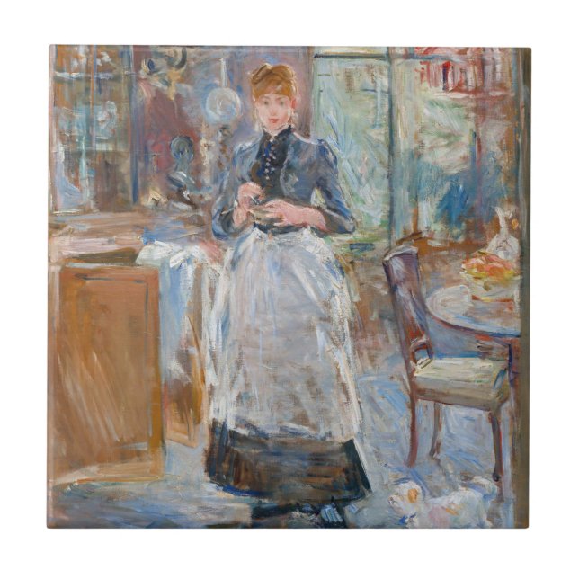 Berthe Morisot - In the Dining Room Tile (Front)