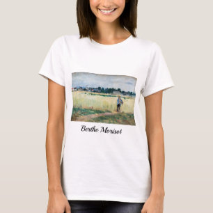 Berthe Morisot - In the Wheatfield at Gennevillie T-Shirt