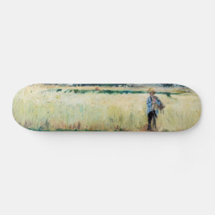 Berthe Morisot - In the Wheatfield at Gennevillier Skateboard