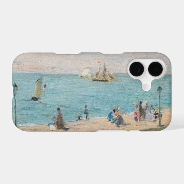 Berthe Morisot - On the Beach, Les Petites-Dalles (Back (Horizontal))