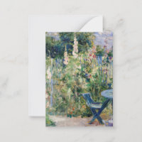 Berthe Morisot - Roses Tremieres