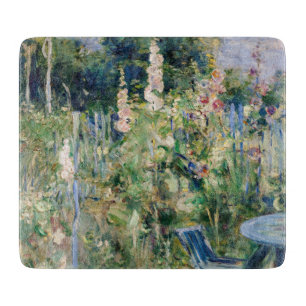 Berthe Morisot - Roses Tremieres Cutting Board