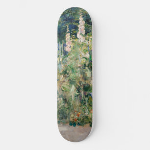 Berthe Morisot - Roses Tremieres Skateboard
