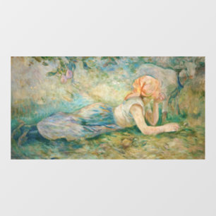 Berthe Morisot - Shepherdess Resting Window Cling