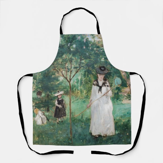 Berthe Morisot - The Butterfly Hunt Apron (Front)