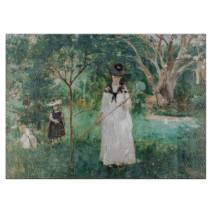 Berthe Morisot - The Butterfly Hunt Cutting Board