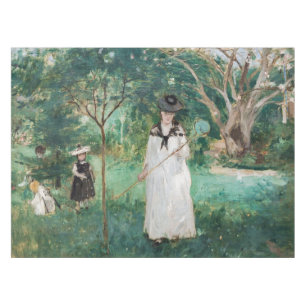 Berthe Morisot - The Butterfly Hunt Tablecloth
