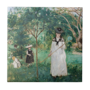 Berthe Morisot - The Butterfly Hunt Tile