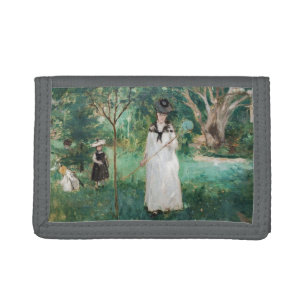 Berthe Morisot - The Butterfly Hunt Trifold Wallet