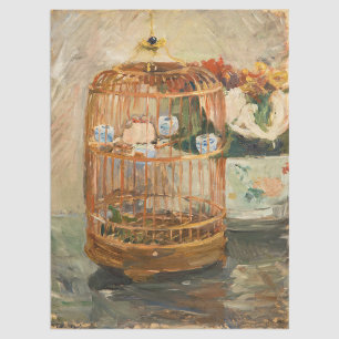 Berthe Morisot - The Cage Tissue Paper