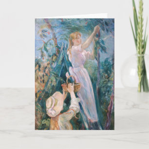 Berthe Morisot - The Cherry Picker Card