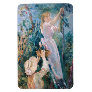 Berthe Morisot - The Cherry Picker Magnet