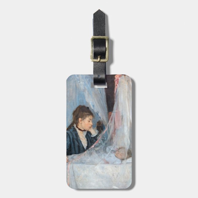 Berthe Morisot - The Cradle Luggage Tag (Front Vertical)