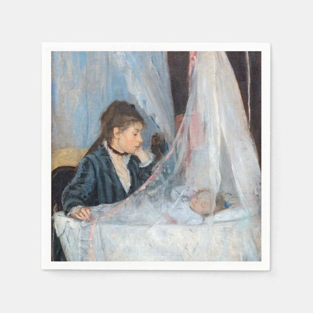 Berthe Morisot - The Cradle Napkin (Front)