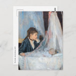 Berthe Morisot - The Cradle Postcard<br><div class="desc">The Cradle / Le Berceau by Berthe Morisot in 1872</div>