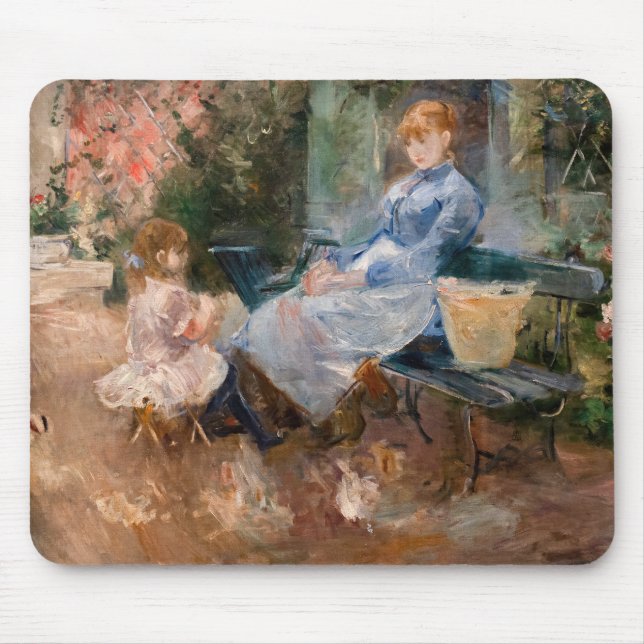 Berthe Morisot - The Fable Mouse Mat (Front)