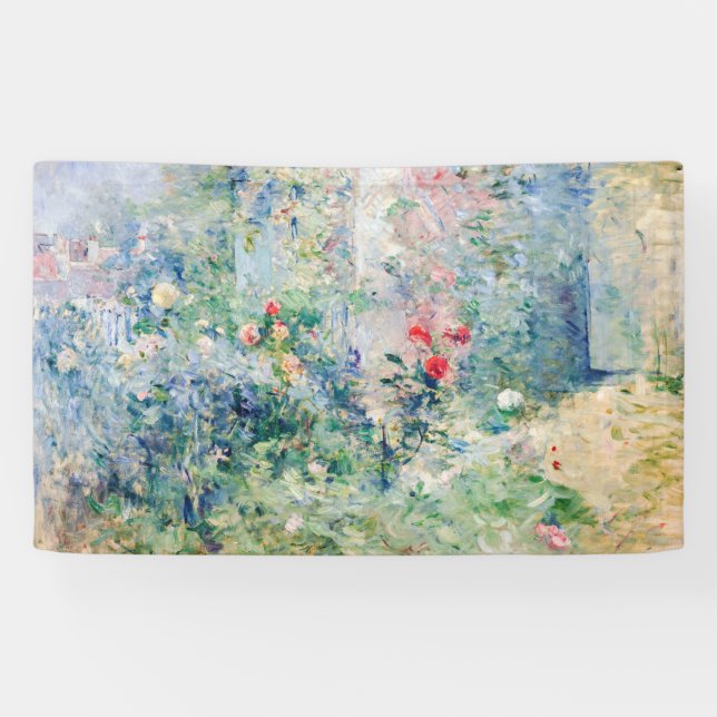 Berthe Morisot - The Garden at Bougival Banner (Horizontal)