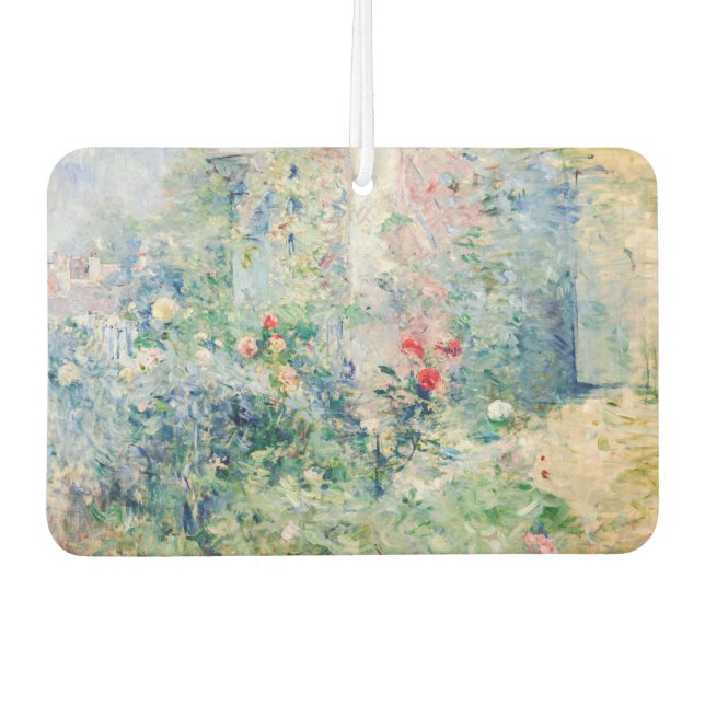 Berthe Morisot - The Garden at Bougival Car Air Freshener (Front)