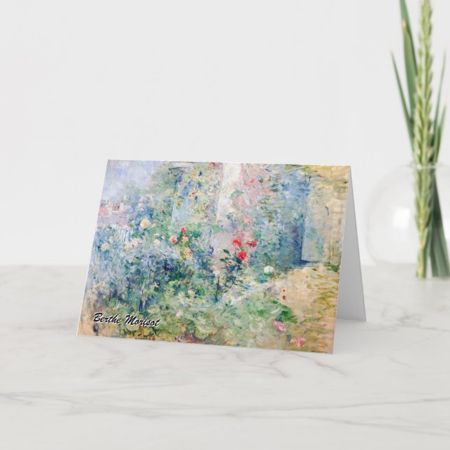 Berthe Morisot - The Garden at Bougival Card (Front)