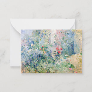 Berthe Morisot - The Garden at Bougival Card
