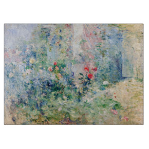 Berthe Morisot - The Garden at Bougival Cutting Board