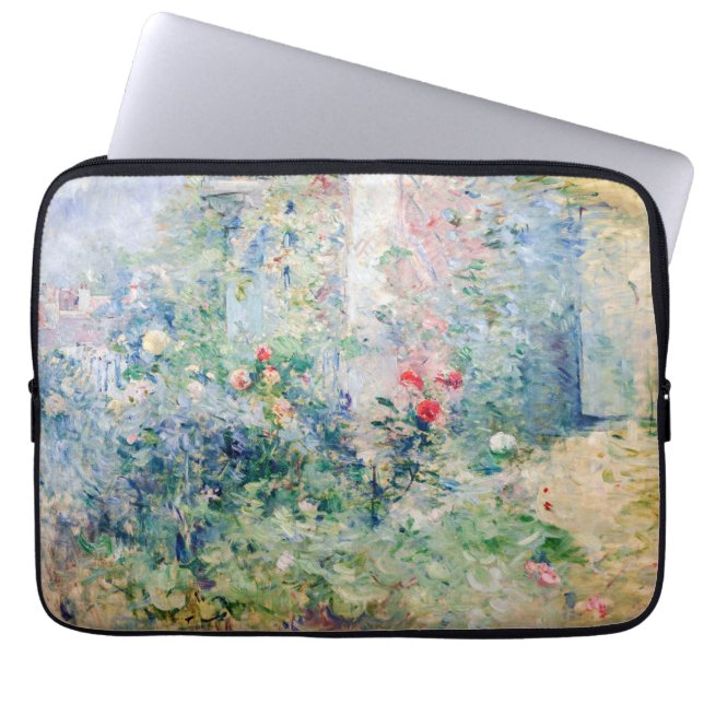 Berthe Morisot - The Garden at Bougival Laptop Sleeve (Front)