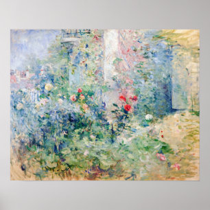 Berthe Morisot - The Garden at Bougival Poster