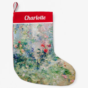 Berthe Morisot - The Garden at Bougival Small Christmas Stocking