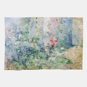 Berthe Morisot - The Garden at Bougival Tea Towel