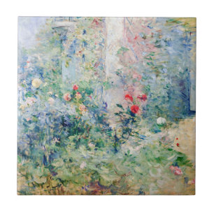 Berthe Morisot - The Garden at Bougival Tile