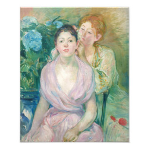 Berthe Morisot - The Horstensia / The Two Sisters Photo Print