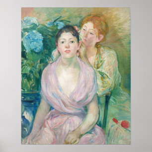 Berthe Morisot - The Horstensia / The Two Sisters Poster