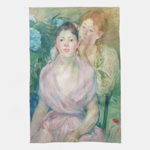 Berthe Morisot - The Horstensia / The Two Sisters Tea Towel