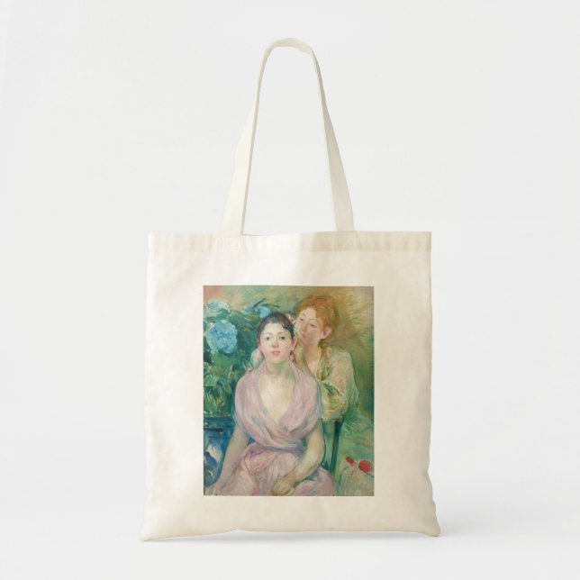 Berthe Morisot - The Horstensia / The Two Sisters Tote Bag (Front)