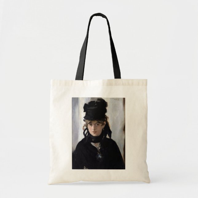 Berthe Morisot With a Bouquet of Violets, Manet Tote Bag (Front)
