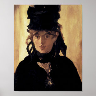 Berthe Morisot with a Bouquet of Violets Poster