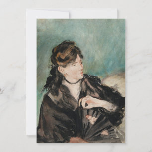 Berthe Morisot with a Fan Édouard Manet