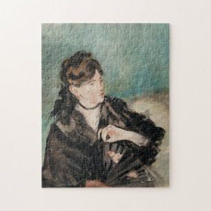 Berthe Morisot with a Fan   Édouard Manet Jigsaw Puzzle