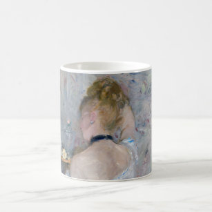 Berthe Morisot - Woman at Her Toilette Coffee Mug