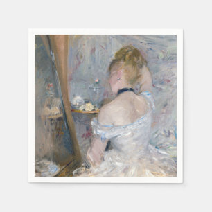 Berthe Morisot - Woman at Her Toilette Napkin