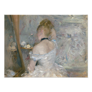 Berthe Morisot - Woman at Her Toilette Photo Print