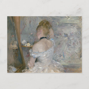Berthe Morisot - Woman at Her Toilette Postcard