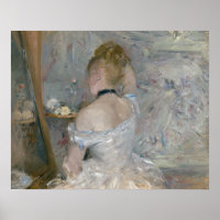 Berthe Morisot - Woman at Her Toilette