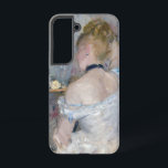 Berthe Morisot - Woman at Her Toilette Samsung Galaxy Case<br><div class="desc">Woman at Her Toilette / Lady at Her Toilette / Young Woman at the Mirror / Femme à sa toilette - Berthe Morisot,  1880</div>