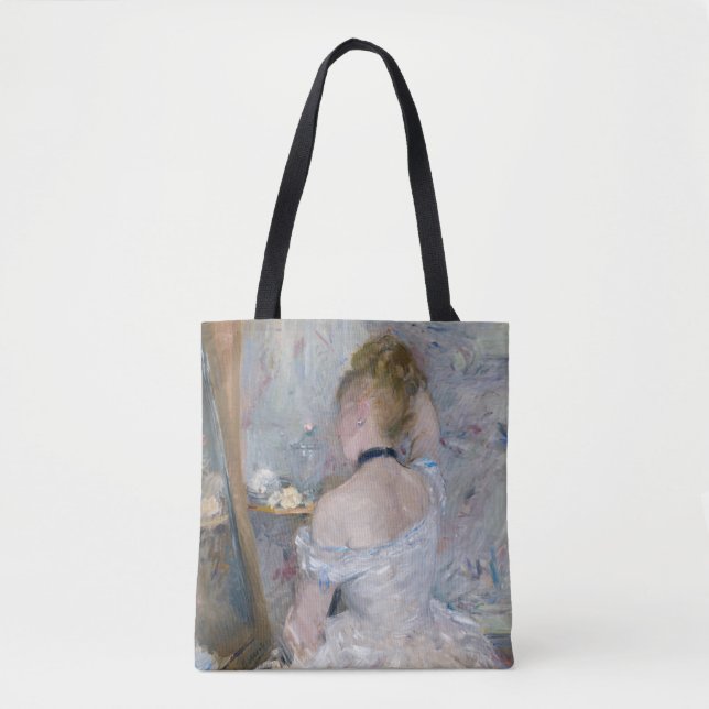 Berthe Morisot - Woman at Her Toilette Tote Bag (Front)