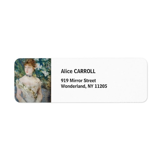 Berthe Morisot - Young Girl in a Ball Gown (Front)