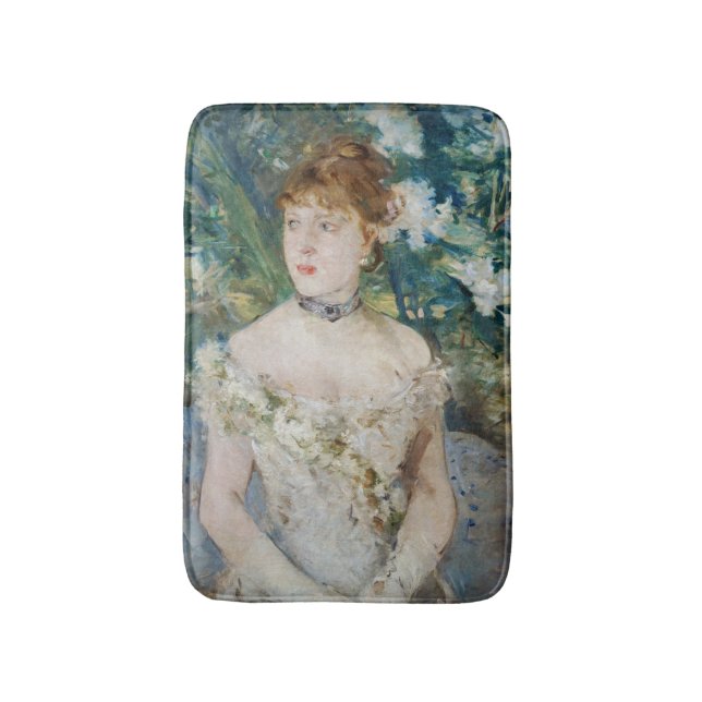 Berthe Morisot - Young Girl in a Ball Gown Bath Mat (Front Vertical)