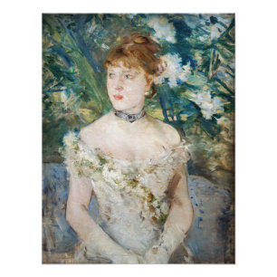 Berthe Morisot - Young Girl in a Ball Gown Photo Print